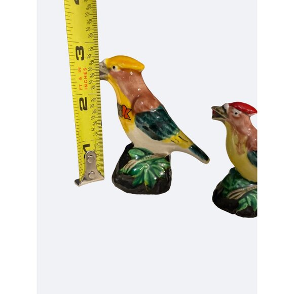 Ceramic Colorful Birds Salt and Pepper Shakers - Picture 9 of 11